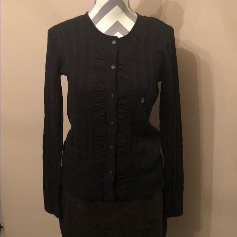 Eddie Bauer black cardigan